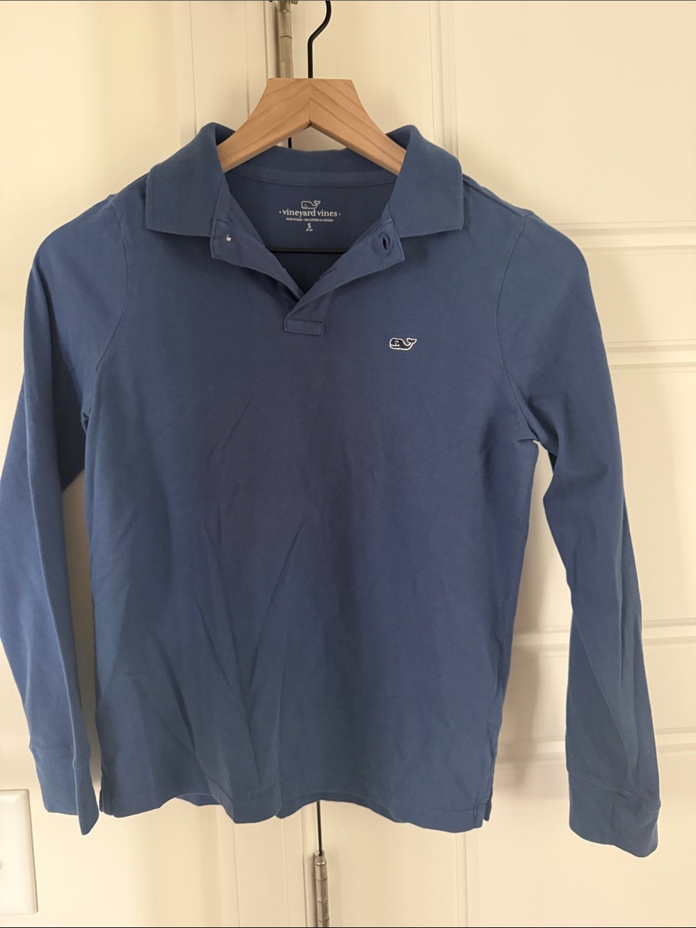 Vineyard Vines Men's Long-Sleeve Polo Shirt - Blue
